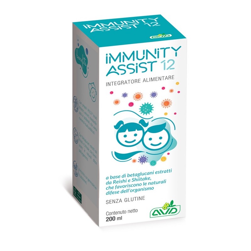 Immunity Assist 12 Integratore Difese Immunitarie 200ml Immunity Assist 12 Integratore Difese Immunitarie 200ml