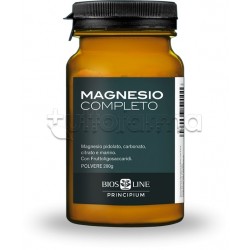 Bios Line Magnesio Completo Integratore per Stanchezza Fisica e Mentale Polvere 200gr