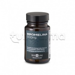 Bios Line Principium Bromelina Integratore per Drenaggio Liquidi e Funzionalità Digestiva 30 Compresse