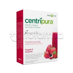 Bios Line Centripura Tonificante Centrifugato di Frutta e Verdura 6 Bustine