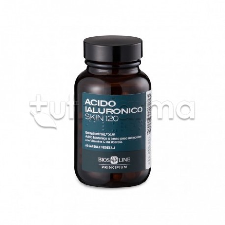 Bios Line Principium Acido Ialuronico Skin 120 Integratore per la Pelle 60 Capsule