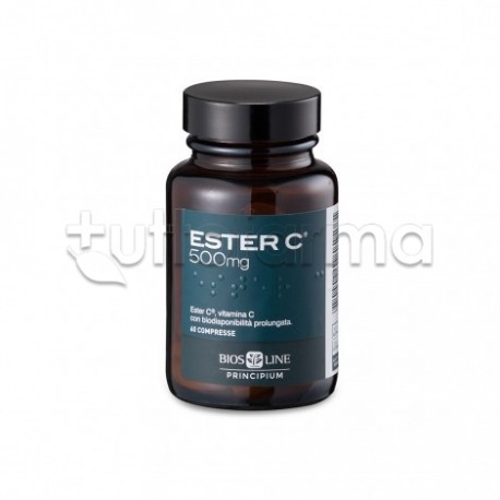 Bios Line Principium Ester C 500mg Integratore di Vitamina C 60 Compresse