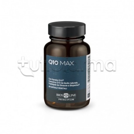 Bios Line Principium Q10 Max Integratore Antiossidante 60 Capsule Bios Line Principium Q10 Max Integratore Antiossidante 60 Capsule