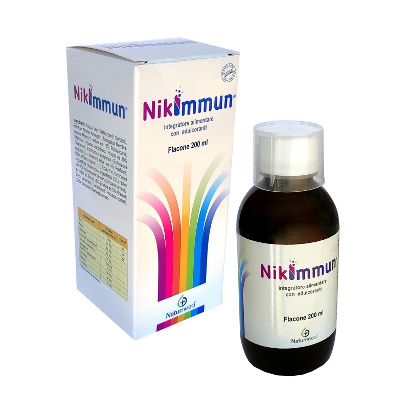 NikImmun per Difese Immunitarie Flacone 200 ml NikImmun per Difese Immunitarie Flacone 200 ml