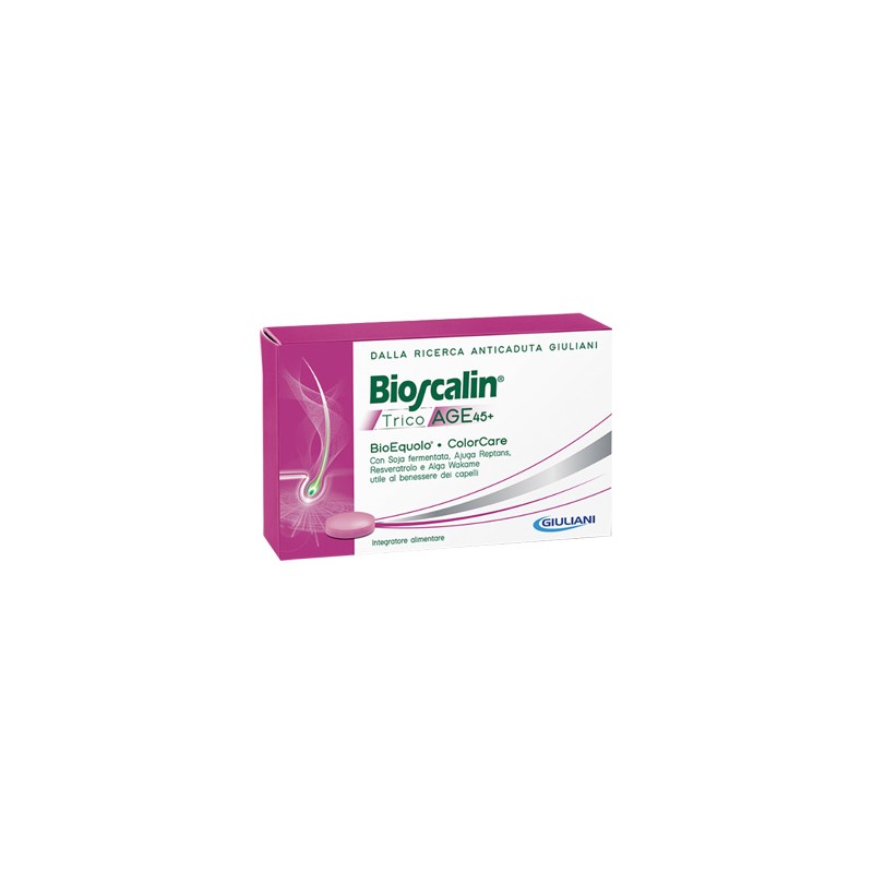 Bioscalin TricoAge45+ Integratore per Capelli Donna 60 Compresse Singole Bioscalin TricoAge45+ Integratore per Capelli Donna 60 Compresse Singole
