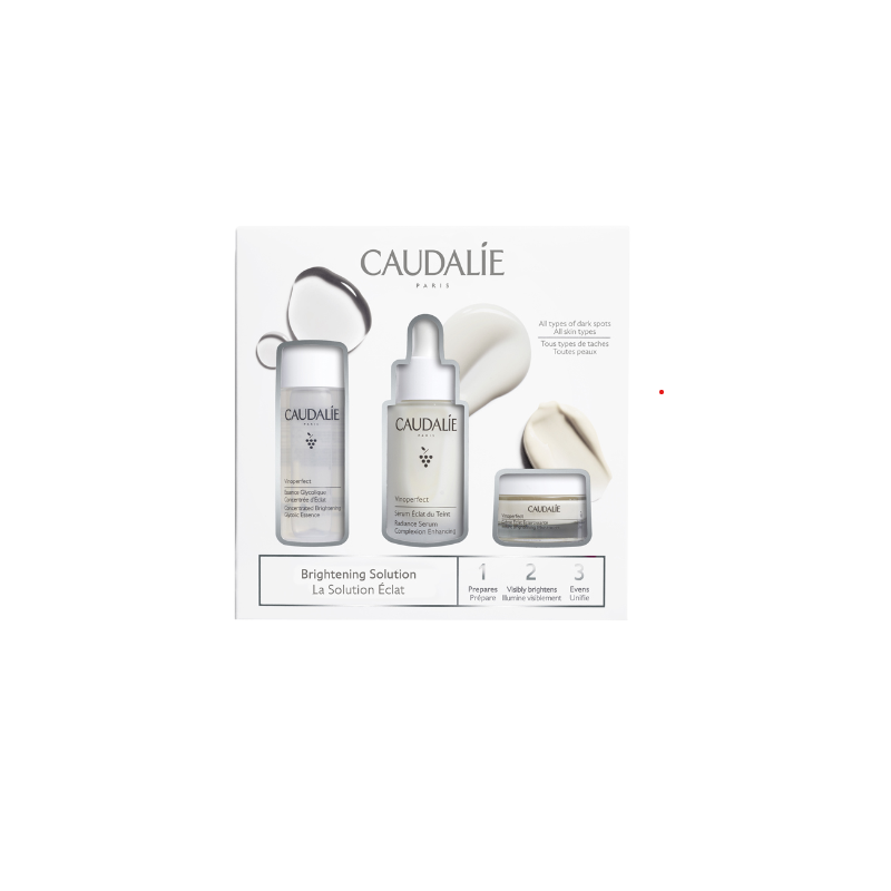 Caudalie Vinoperfect Anti Dark Spot Solution Cofanetto Anti Macchie 3 Pezzi