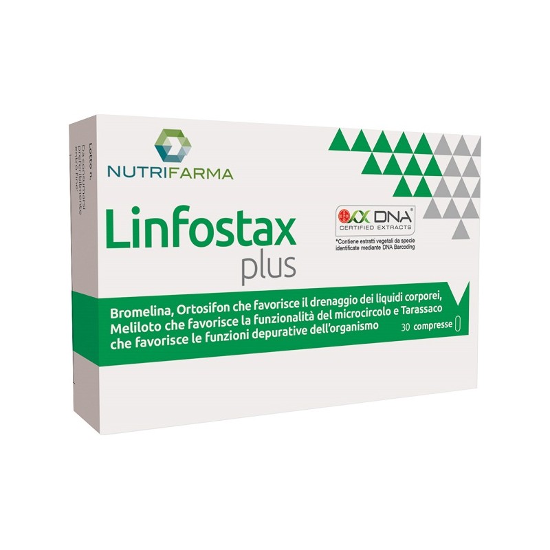 Linfostax Plus per Drenaggio Liquidi 30 Compresse Linfostax Plus per Drenaggio Liquidi 30 Compresse