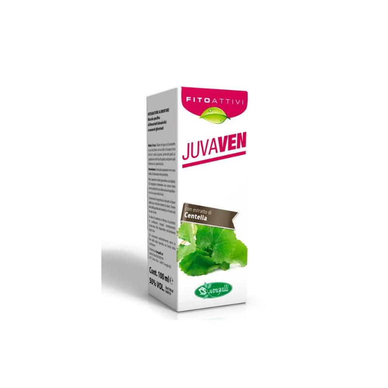 Flacone con Juvaven Integratore per la Microcircolazione 100ml Flacone con Juvaven Integratore per la Microcircolazione 100ml