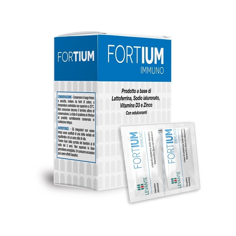 Fortium Immuno Integratore per Difese Immunitarie 20 Stick Singoli Fortium Immuno Integratore per Difese Immunitarie 20 Stick Singoli