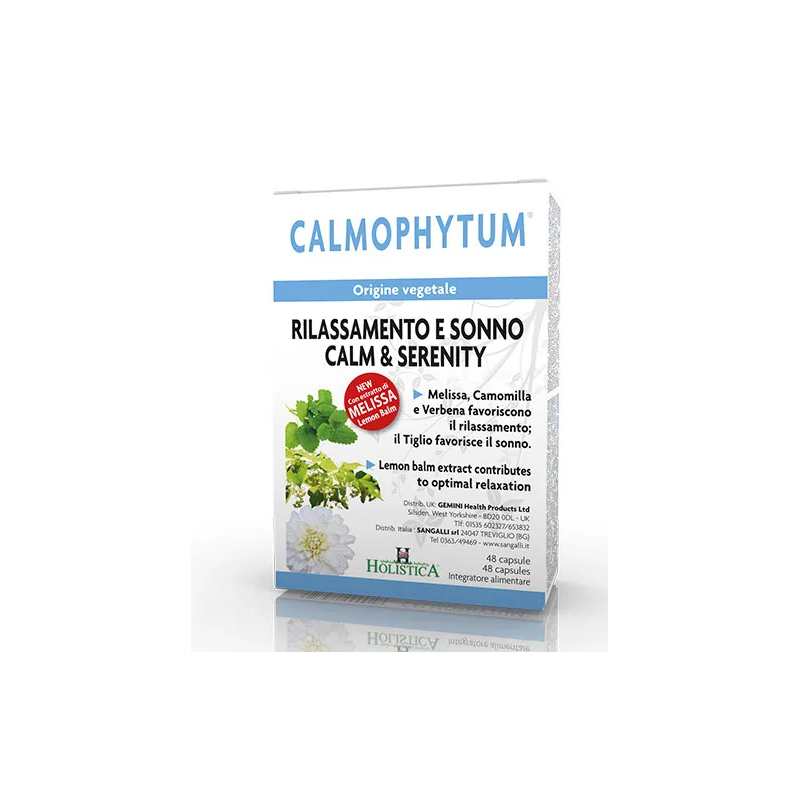 Sangalli Calmophytum Integratore per Sonno e Calma 48 Capsule Singole Sangalli Calmophytum Integratore per Sonno e Calma 48 Capsule Singole