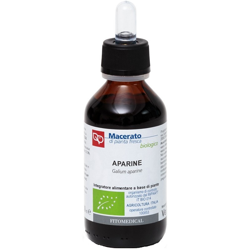 Flacone con Fitomedical Aparine Integratore per Vie Urinarie 100ml