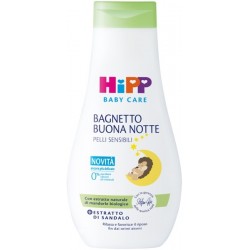 flacone HiPP Baby Care Bagnetto Buona Notte per Bagnetto Serale 350 ml flacone HiPP Baby Care Bagnetto Buona Notte per Bagnetto Serale 350 ml