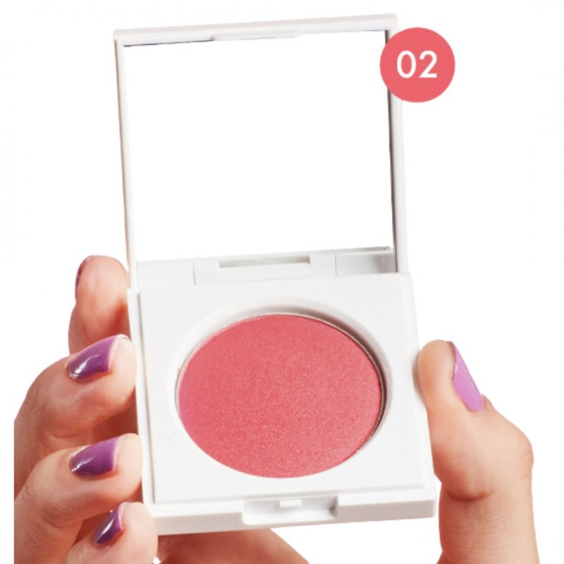Goovi Blush Tonalità 02 Coral Pink Polvere 4gr Goovi Blush Tonalità 02 Coral Pink Polvere 4gr