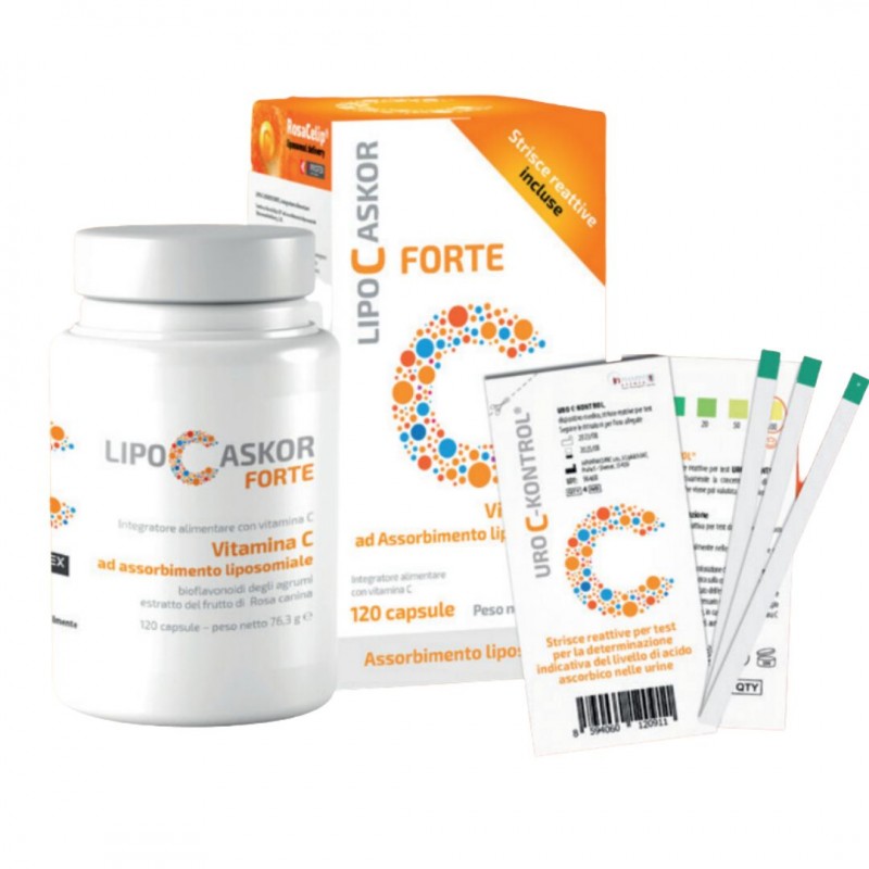 Lipo C Askor Forte Vitamina C Liposomiale 120 Capsule