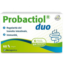 Metagenics Probactiol Duo Integratore per Intestino Formato Convenienza 60 Capsule Metagenics Probactiol Duo Integratore per Intestino Formato Convenienza 60 Capsule