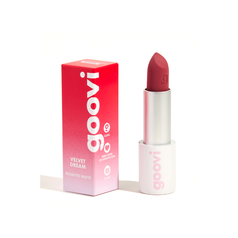 Goovi Rossetto Matte Colorato 04 Red Berry 1 Pezzo Goovi Rossetto Matte Colorato 04 Red Berry 1 Pezzo