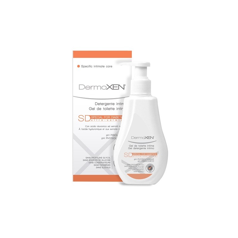 DermoXEN Detergente Intimo Ultra-Calming per Soggetti Diabetici 125ml DermoXEN Detergente Intimo Ultra-Calming per Soggetti Diabetici 125ml