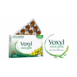 Voxyl Voce Gola per Calo di Voce e Mal di Gola 24 Pastiglie