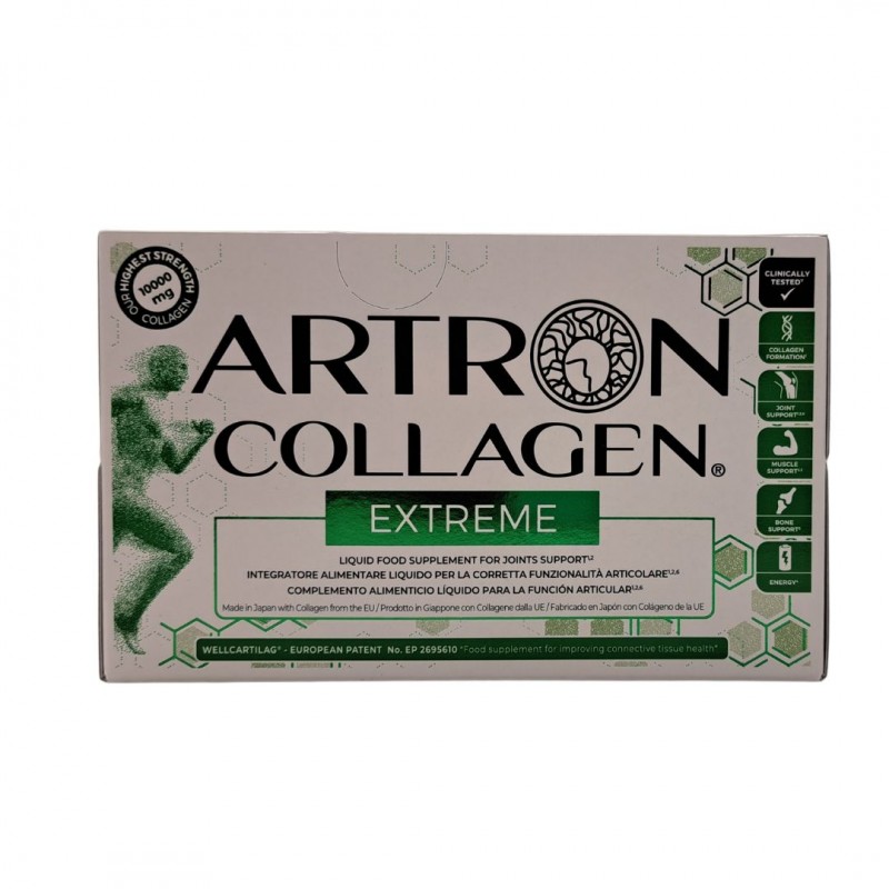 Gold Collagen Artron Collagen Extreme Integratore Articolazioni 10 Flaconcini da 50ml