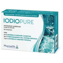Iodio Pure Integratore per la Tiroide 60 Compresse Singole Iodio Pure Integratore per la Tiroide 60 Compresse Singole
