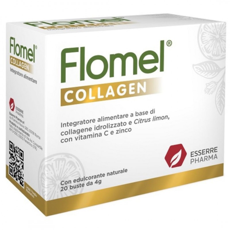 Flomel Collagen Integratore Pelle e Unghie 20 Bustine