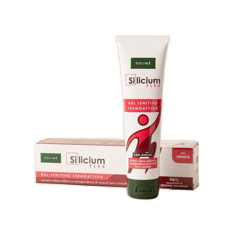 flacone di Silicium Flex Gel Lenitivo per Muscoli e Articolazioni 100 ml flacone di Silicium Flex Gel Lenitivo per Muscoli e Articolazioni 100 ml