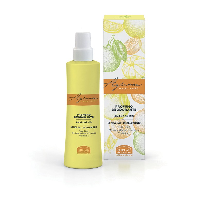HELAN Agrumèe Profumo Deodorante Analcolico per Pelli Sensibili 100 ml