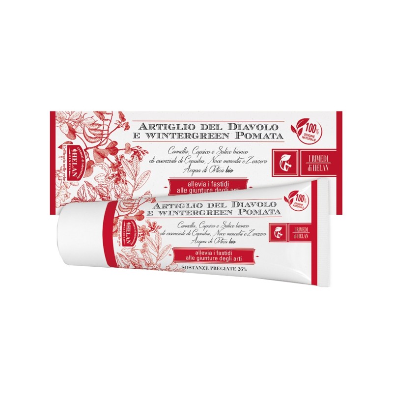 I Rimedi di Helan Artiglio Diavolo Wintergreen Pomata per Sollievo Cutaneo 75ml I Rimedi di Helan Artiglio Diavolo Wintergreen Pomata per Sollievo Cutaneo 75ml