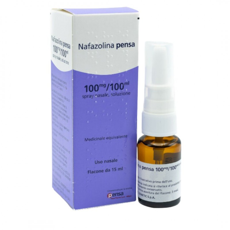 Nafazolina Pensa Spray Nasale 15ml 100mg/100ml