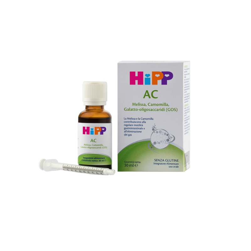 Foto di Hipp AC Integratore per Intestino e Gas Intestinali 30ml Foto di Hipp AC Integratore per Intestino e Gas Intestinali 30ml