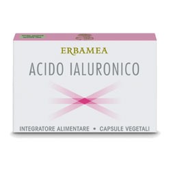 Erbamea Acido Ialuronico Integratore per la Pelle 24 Capsule Singole Erbamea Acido Ialuronico Integratore per la Pelle 24 Capsule Singole