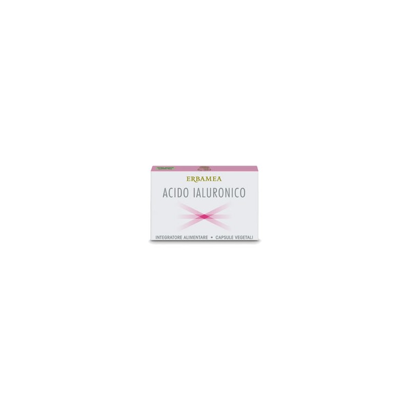 Erbamea Acido Ialuronico Integratore per la Pelle 24 Capsule Singole Erbamea Acido Ialuronico Integratore per la Pelle 24 Capsule Singole