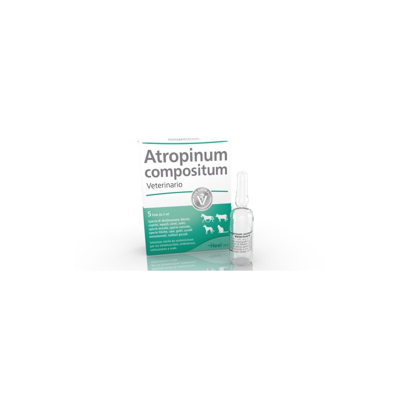 Atropinum Compositum Vet 5 Fiale 5ml Farmaco Veterinario