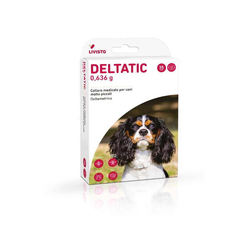 Deltatic 2 Collari Cani 0-5kg Farmaco Veterinario
