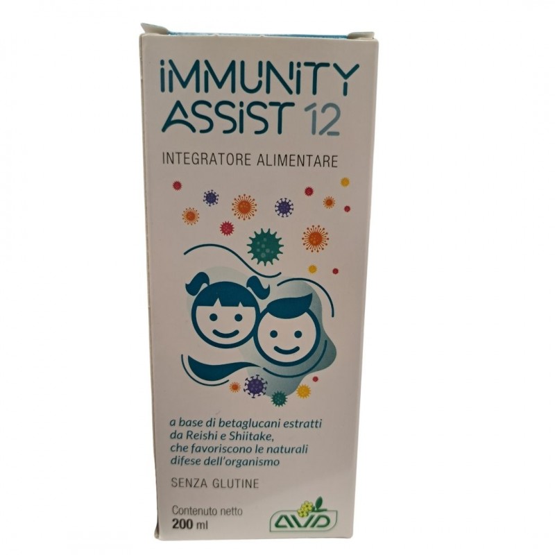 Immunity Assist 12 Sciroppo Bambini Difese Immunitarie 200ml Immunity Assist 12 Sciroppo Bambini Difese Immunitarie 200ml