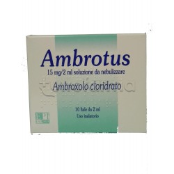Ambrotus per Tosse e Catarro Soluzione da nebulizzare 10 Fiale 15 mg /2 ml