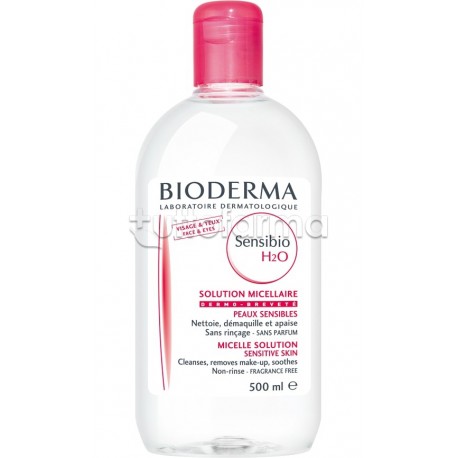 Bioderma Sensibio H20 Soluzione Micellare Detergente Per Pelle Sensibile 500 ml