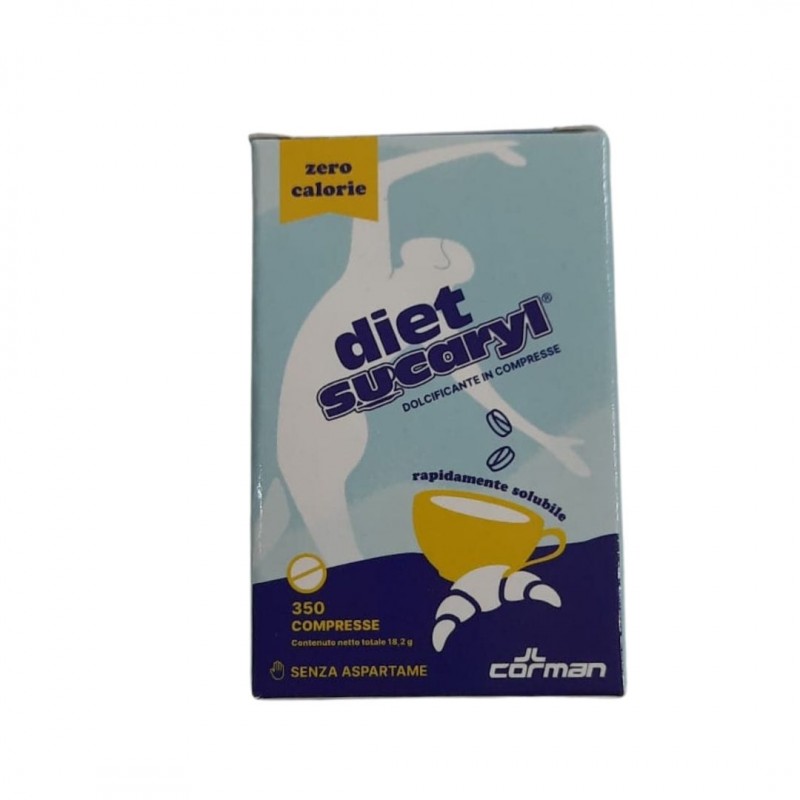 DIETSUCARYL 350 COMPRESSE DIETSUCARYL 350 COMPRESSE
