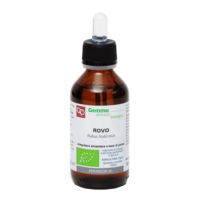 Flacone con Fitomedical Rovo Macerato Bio Integratore Ricostituente 100ml Flacone con Fitomedical Rovo Macerato Bio Integratore Ricostituente 100ml