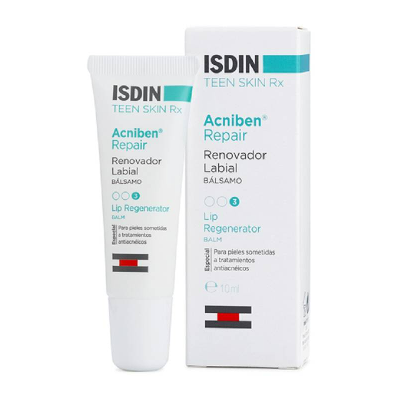 Foto tubetto Isdin Acniben Repair Labiale Balsamo Labbra Riparatore 10ml Foto tubetto Isdin Acniben Repair Labiale Balsamo Labbra Riparatore 10ml