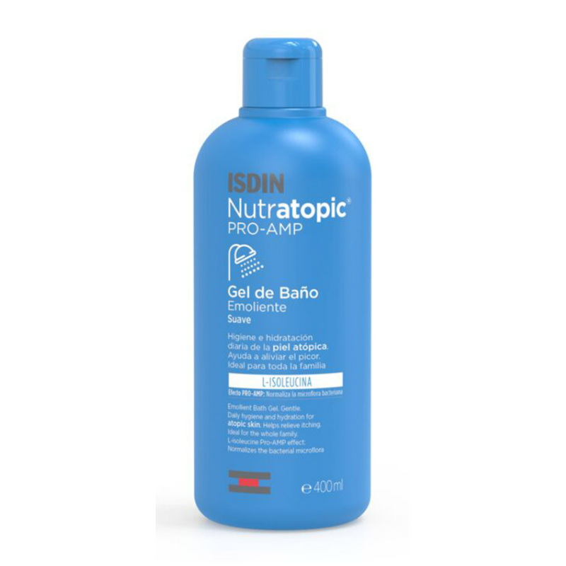 Foto Flacone di Isdin Nutratopic Pro Apm Gel da bagno 400ml Foto Flacone di Isdin Nutratopic Pro Apm Gel da bagno 400ml