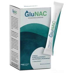 Confezione con Glunac Integratore per Controllo Glucosio 10 Stick Confezione con Glunac Integratore per Controllo Glucosio 10 Stick