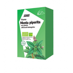 Scatola con Salus Floradix Menta Piperita Infuso Bio per Fegato 15 Filtri Singoli Scatola con Salus Floradix Menta Piperita Infuso Bio per Fegato 15 Filtri Singoli