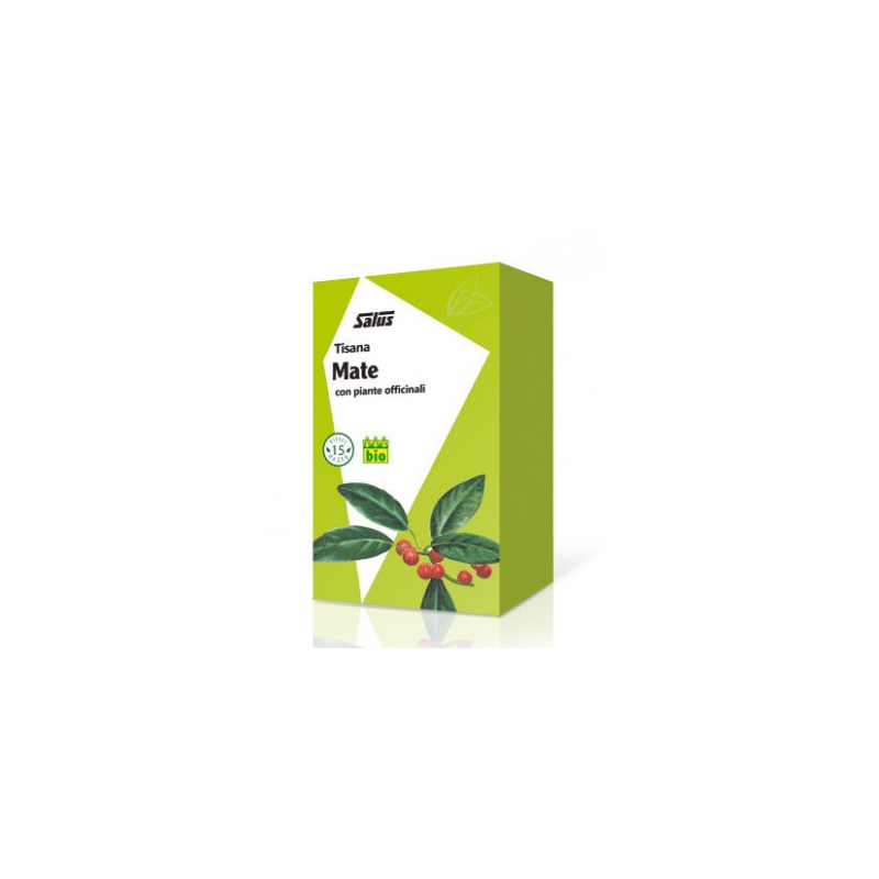 Salus Mate Tisana Bio per il Benessere Mentale 15 Filtri Singoli