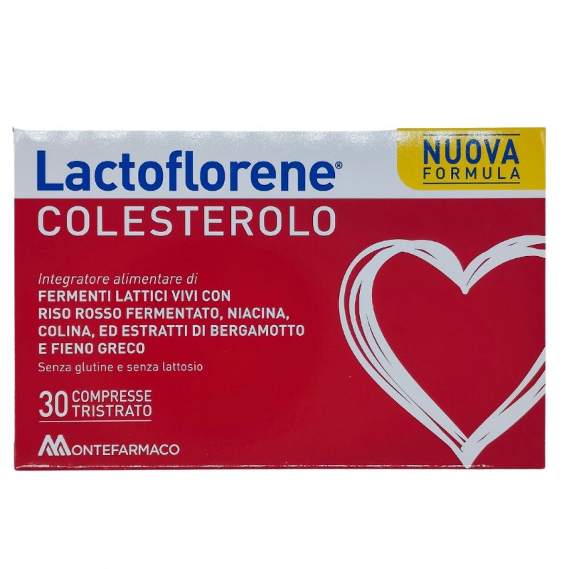 Lactoflorene Colesterolo Integratore per il Colesterolo 30 Compresse