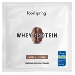 Foto Bustina Foodspring Whey Protein Caffè Proteine 30g Foto Bustina Foodspring Whey Protein Caffè Proteine 30g