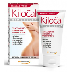 Foto scatola e tubo Pool-Pharma Kilocal Pancia-Fianchi Trattamento Snellente Rassodante 150 ml Foto scatola e tubo Pool-Pharma Kilocal Pancia-Fianchi Trattamento Snellente Rassodante 150 ml