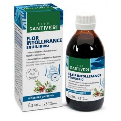 Flacone con Santiveri Flor Intollerance Equilibrio Integratore per Benessere Intestinale 240ml Flacone con Santiveri Flor Intollerance Equilibrio Integratore per Benessere Intestinale 240ml