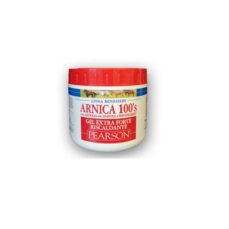 Arnica 100's Gel Extra Forte Riscaldante per Cavalli 500ml