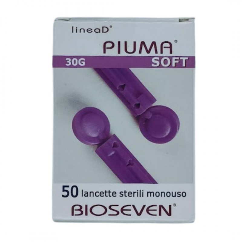 LANCETTE PUNGIDITO LINEA D PIUMA SOFT GAUGE 30 50 PEZZI LANCETTE PUNGIDITO LINEA D PIUMA SOFT GAUGE 30 50 PEZZI